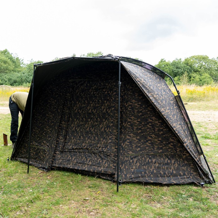 Advanta Pro Peak 1 Man Camo Bivvy In Use 1