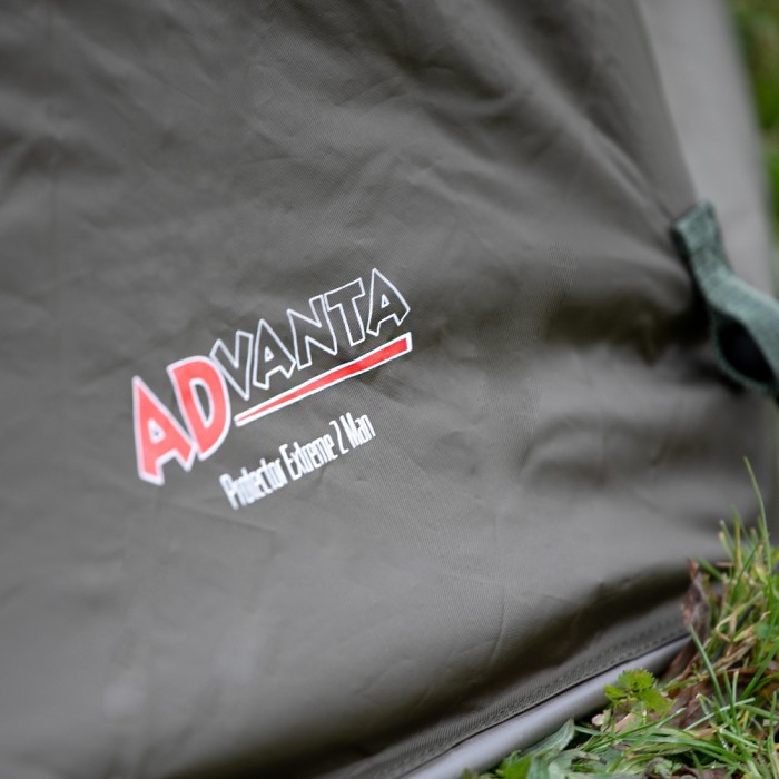 Advanta Protector Extreme 2 Man Bivvy Close Up Logo