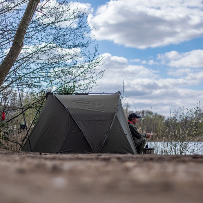 Advanta Protector MZ Bivvy 2 Man In Use 2