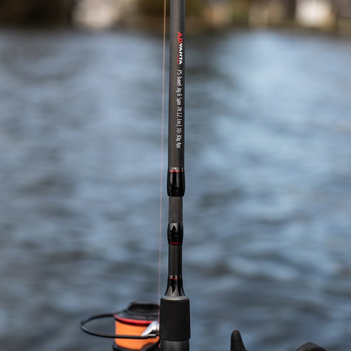 Advanta PS Travel Jig & Spin Fishing Rod In Use 1