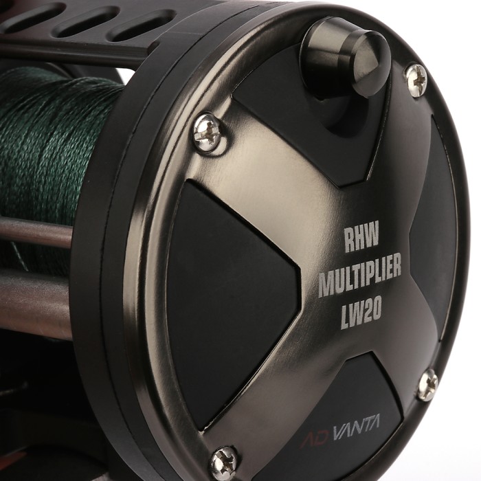 Advanta RHW Boat Multiplier Reel LW30 - Inc 30lb Braid 7