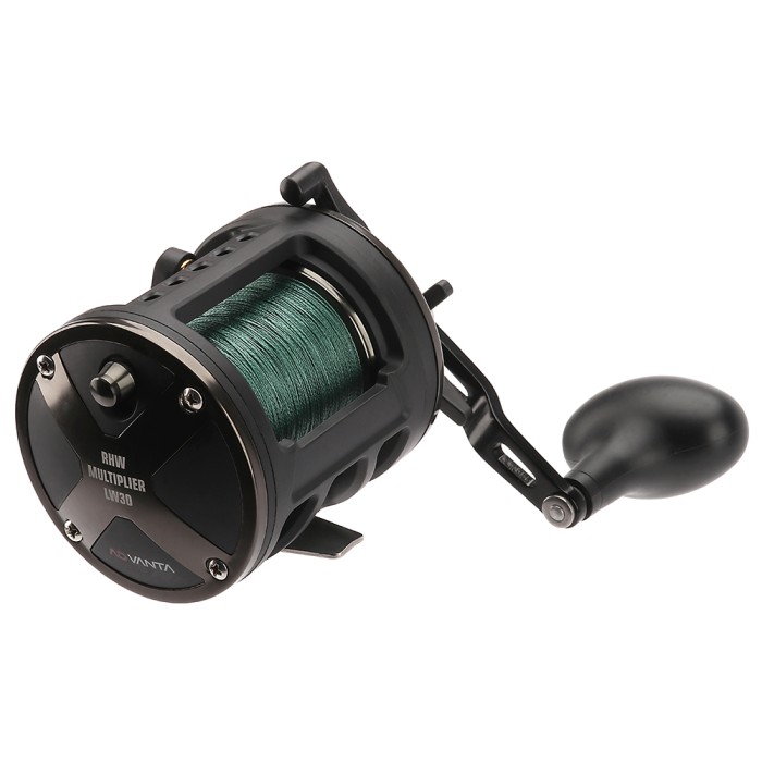Advanta RHW Boat Multiplier Reel LW30 - Inc 30lb Braid 1