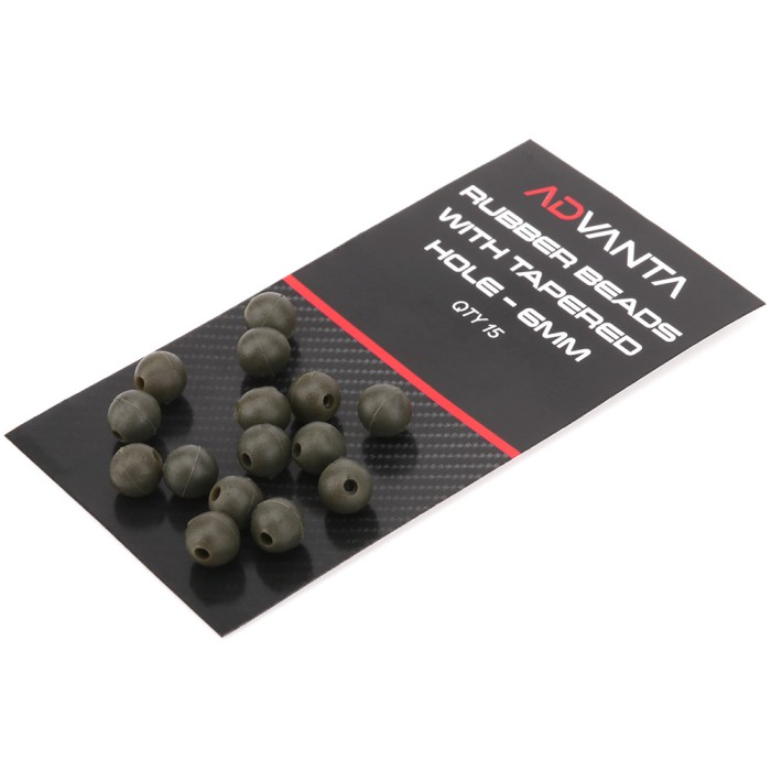 Advanta Rubber Beads With Tapered Hole 2