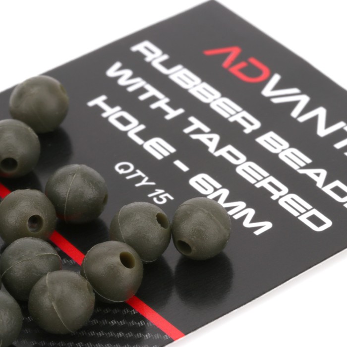 Advanta Rubber Beads With Tapered Hole 3