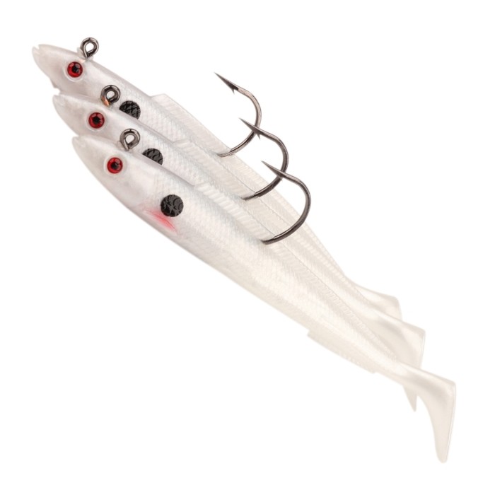 Advanta Super Sandeel Lure - Pearl White