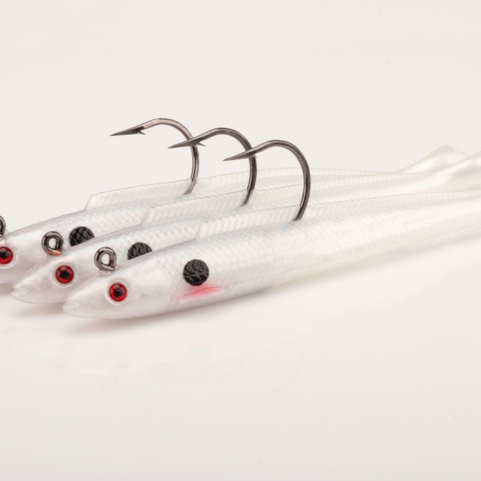 Advanta Super Sandeel Lure - Pearl White 1