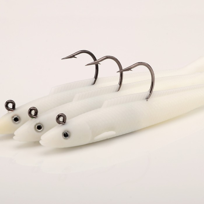Advanta Super Sandeel Lure - Solid White 1