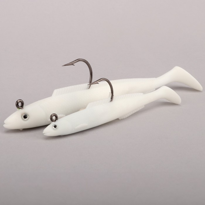 Advanta Super Sandeel Lure - Solid White 2