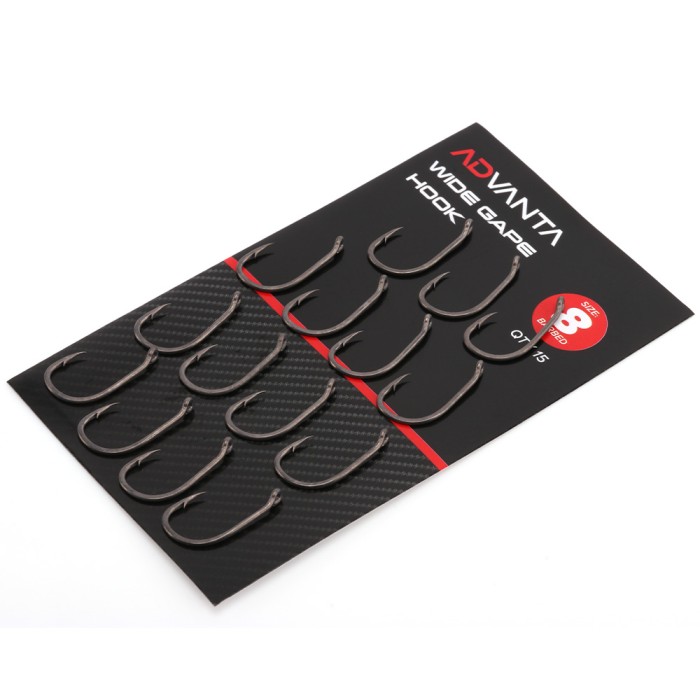 Advanta Wide Gape Hooks - Micro Barbed 4