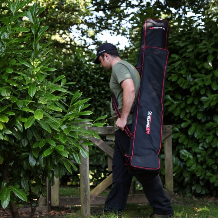 Advanta X5 Pole Fishing Holdall 8 Tube In Use 1