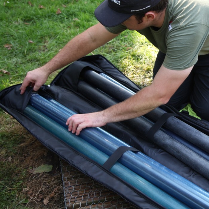 Advanta X5 Pole Fishing Holdall 8 Tube In Use 3