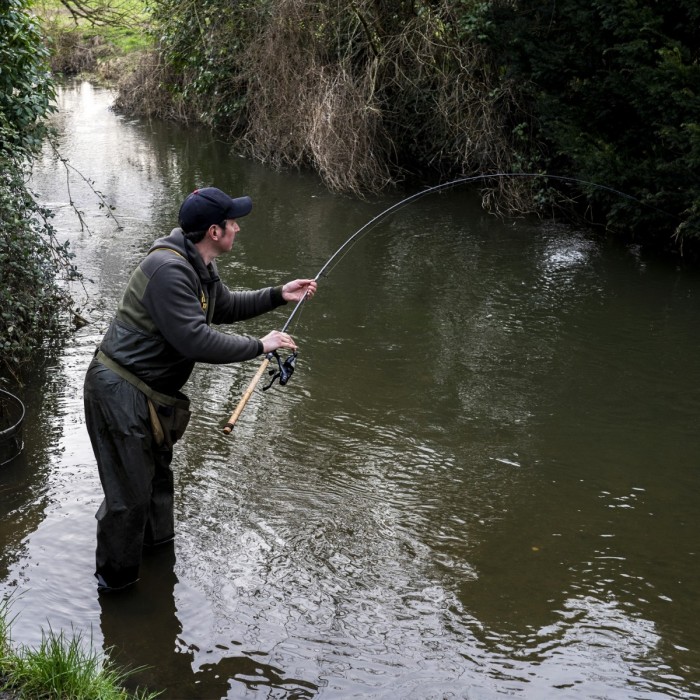 Advanta X5 Power Float Fishing Rod In Use 1