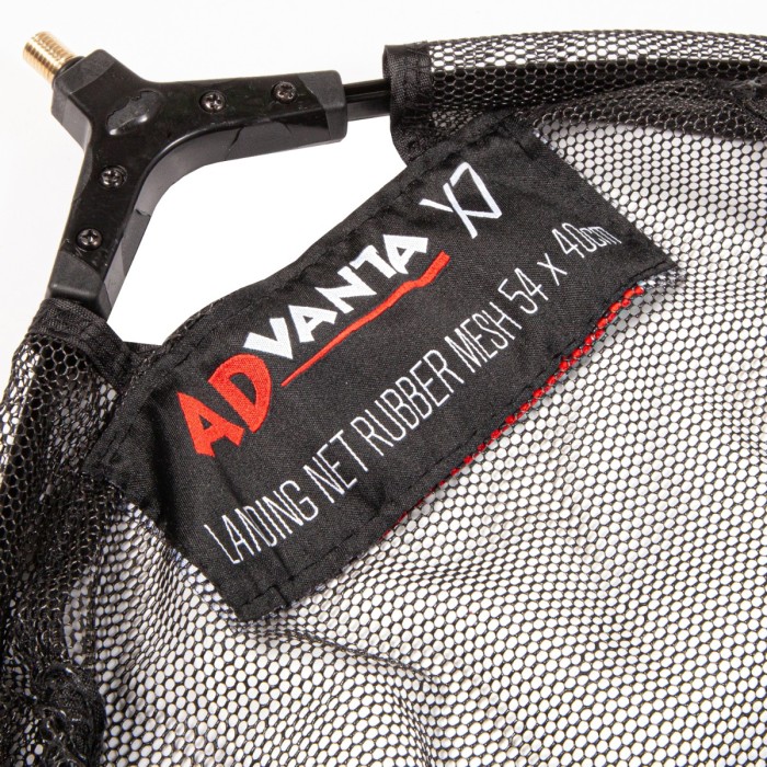 Advanta X7 Landing Nets Rubber Mesh 54cm x 40cm Close Up