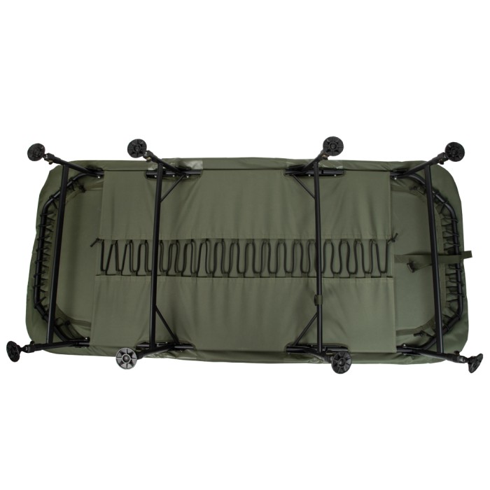 Advanta XL 8 Leg Green Session Bedchair 2