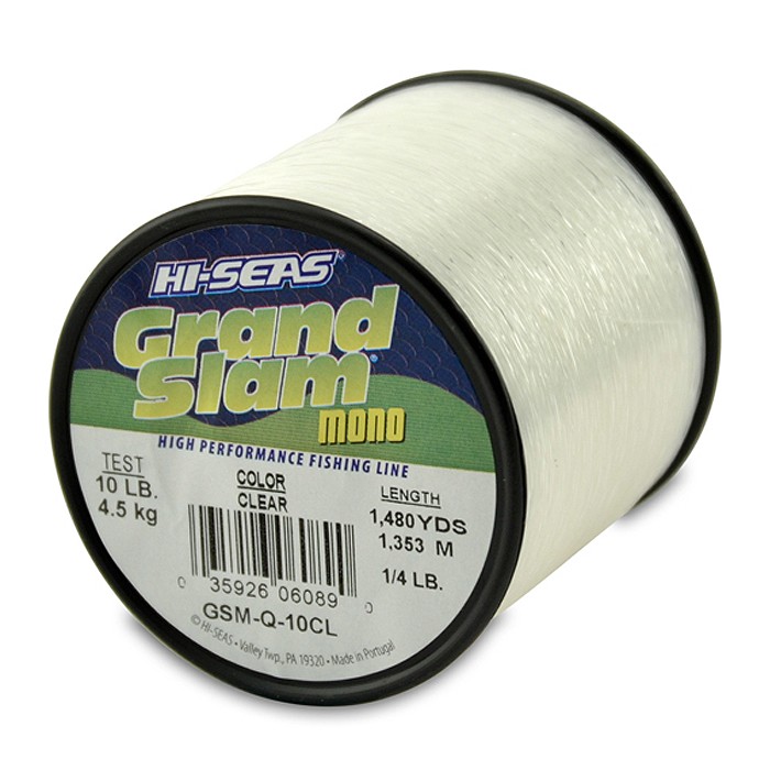 AFW Grand Slam Clear Monofilament Line 1/4lb Spool