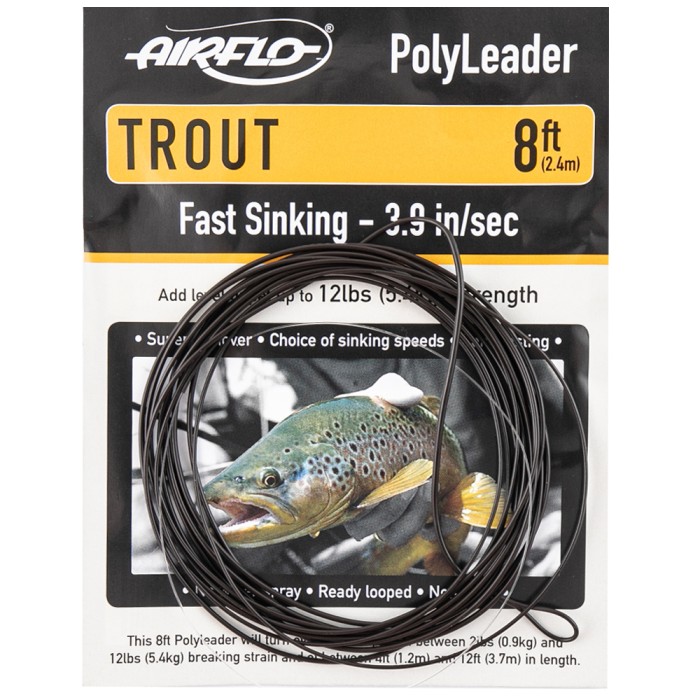 Airflo Poly Leader Trout 8ft Fast Sinking