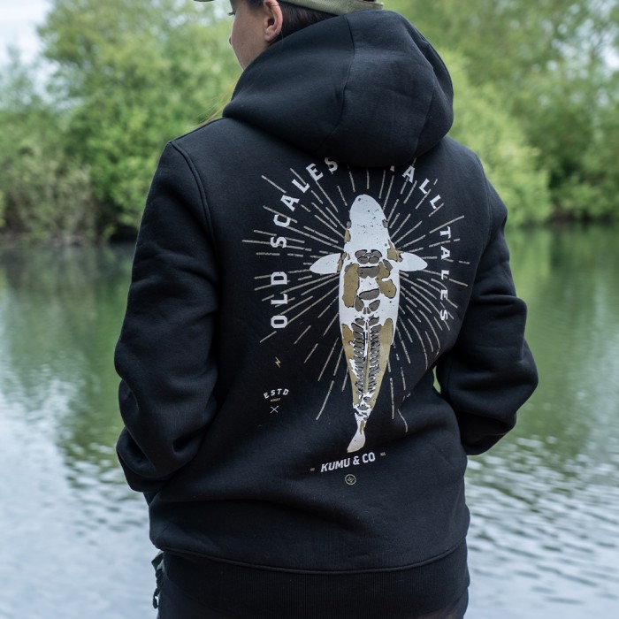 Kumu Old Scales & Tall Tales Hoodie In Use 3