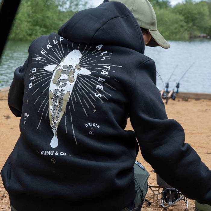 Kumu Old Scales & Tall Tales Hoodie In Use 8