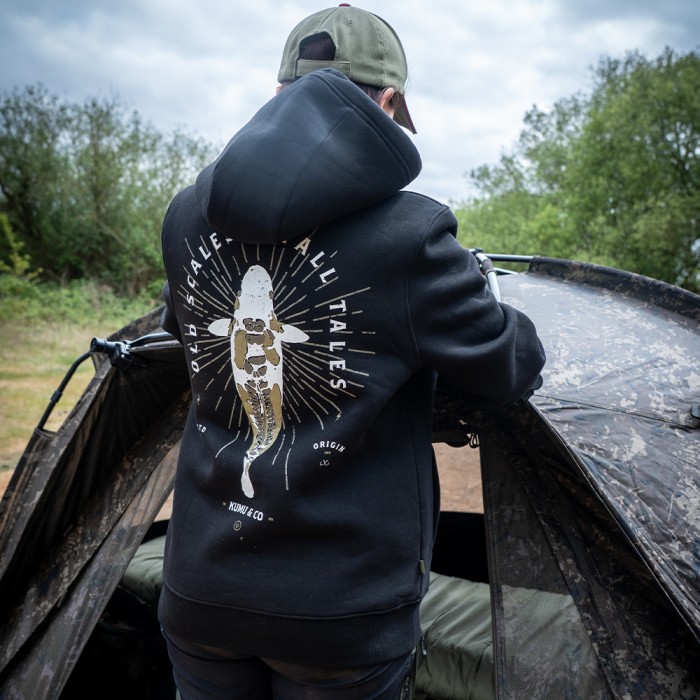 Kumu Old Scales & Tall Tales Hoodie In Use 4