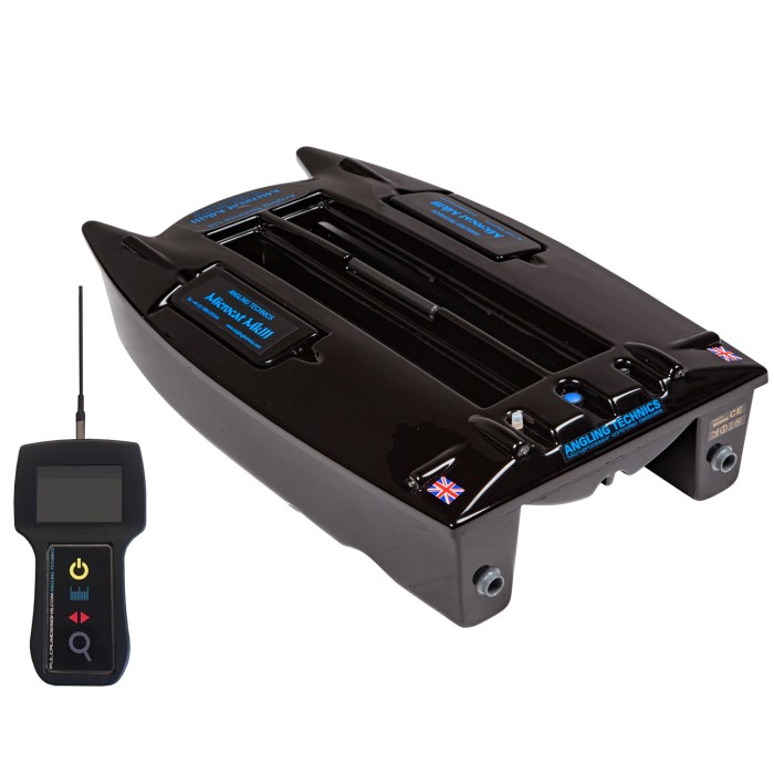 Angling Technics Microcat MKIII with Graphic Echo Sounder Back