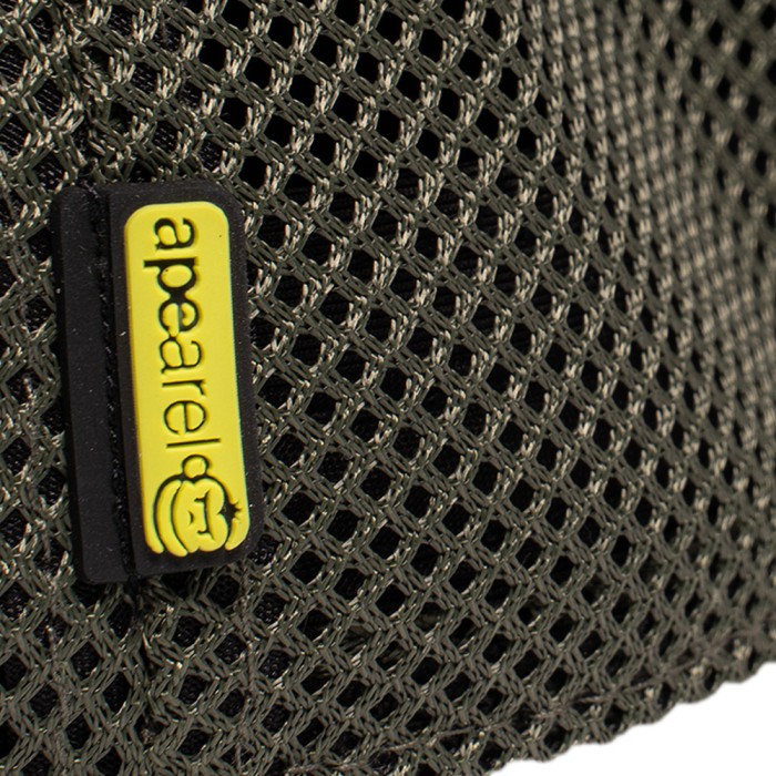 RidgeMonkey APEarel SportFlex Green Trucker Cap Close Up 2