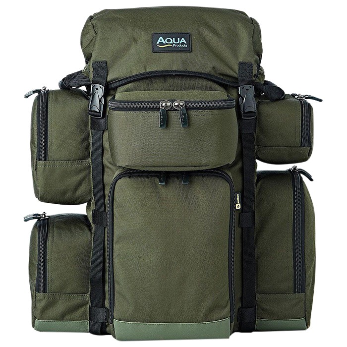 Aqua Black Series Small Fishing Rucksack Front