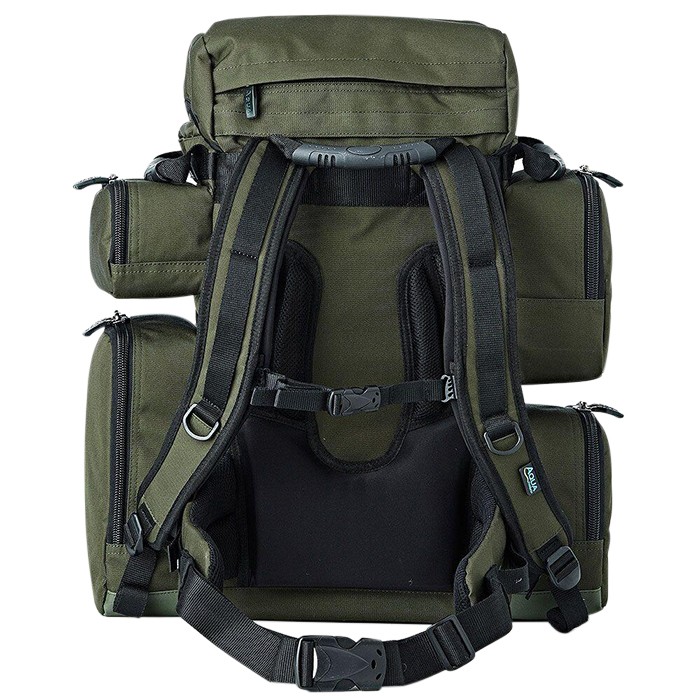 Aqua Black Series Small Fishing Rucksack Back