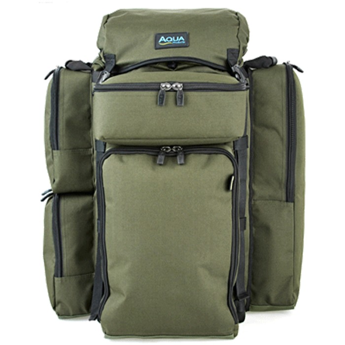 Aqua Black Series Large Fishing Rucksack Front