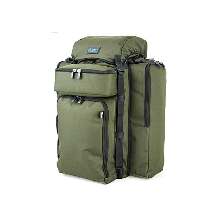 Aqua Black Series Large Fishing Rucksack Side