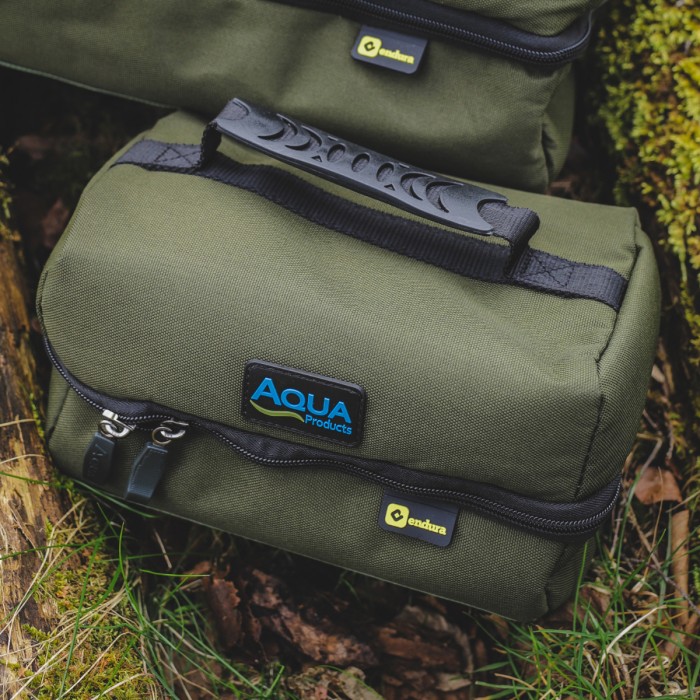 Aqua Black Series PVA Fishing Pouch In Use 4
