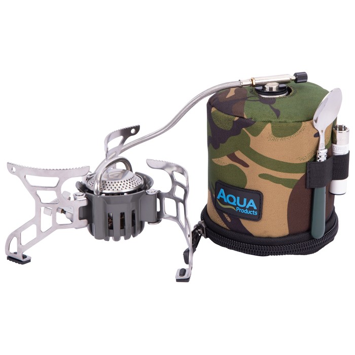 Aqua DPM Gas Canister Fishing Cover In Use 1