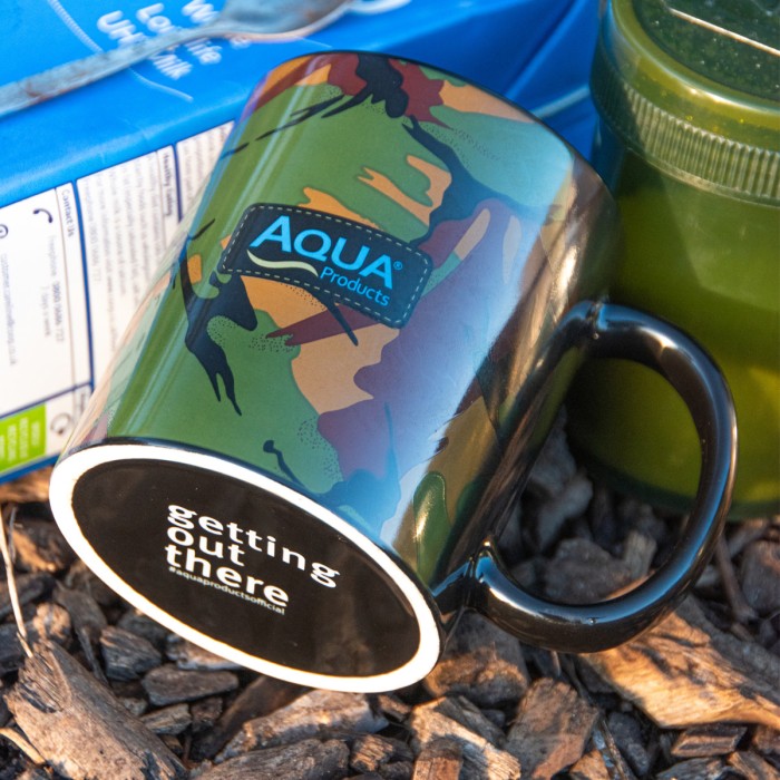 Aqua DPM Fishing Mug In Use