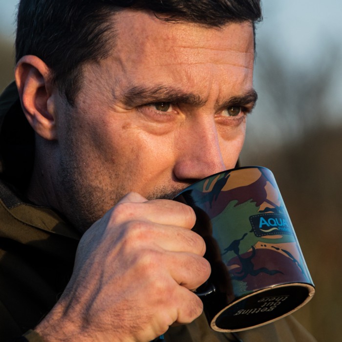 Aqua DPM Fishing Mug In Use 2