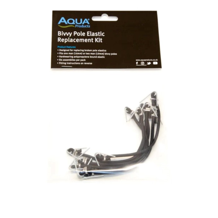 Aqua Bivvy Pole Elastic Replacement Kit