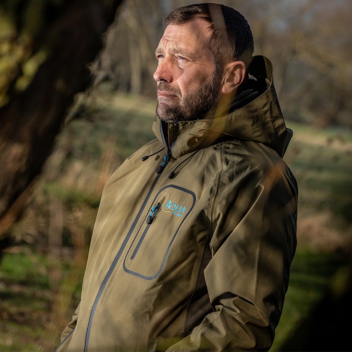 Aqua F12 Torrent Fishing Jacket In Use 1