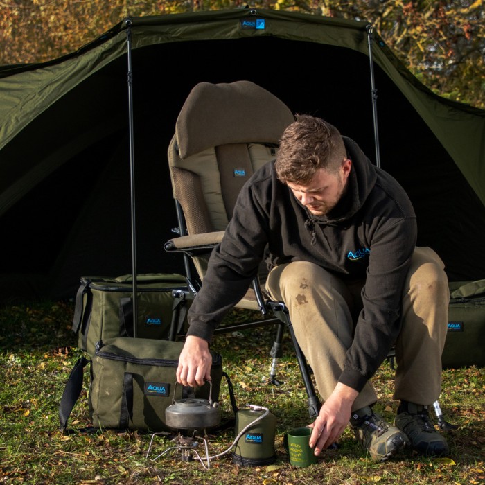 Aqua Longback Fishing Chair In Use 2