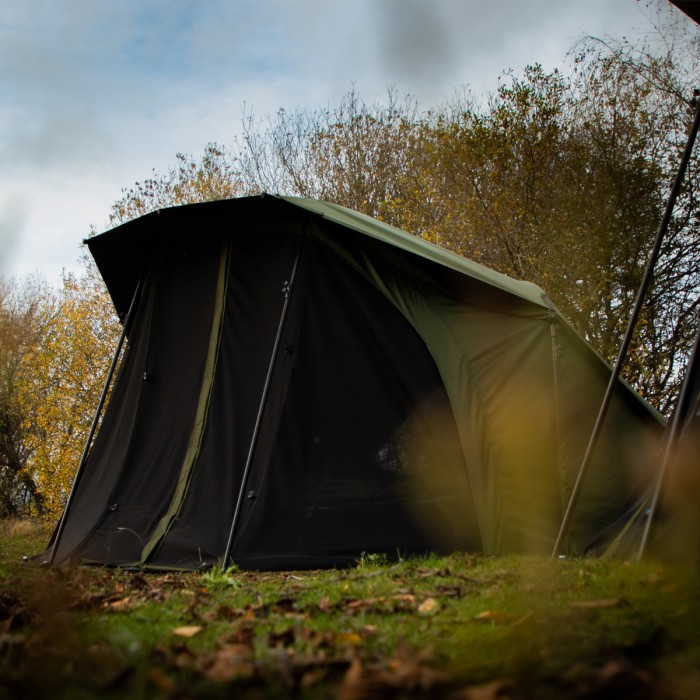 Aqua Pioneer 100 Bivvy Insect Panel In Use 