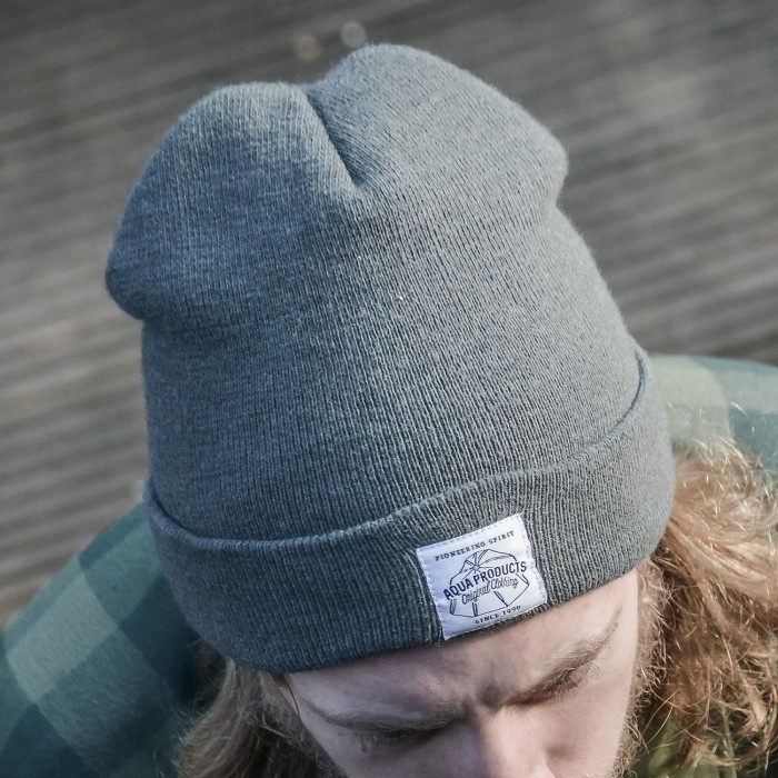Aqua Products Charcoal Beanie In Use 1