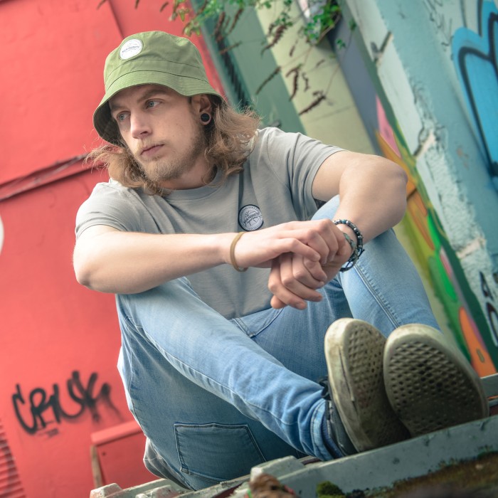 Aqua Products Grey Marl T-Shirt In Use 3