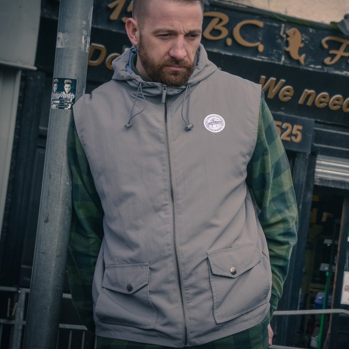 Aqua Products High Neck Hooded Gilet In Use 2