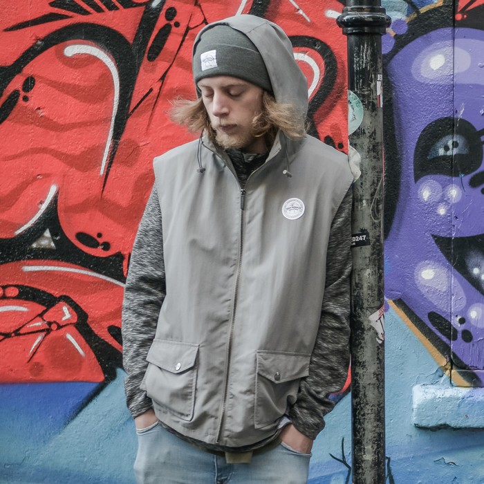 Aqua Products High Neck Hooded Gilet In Use 8