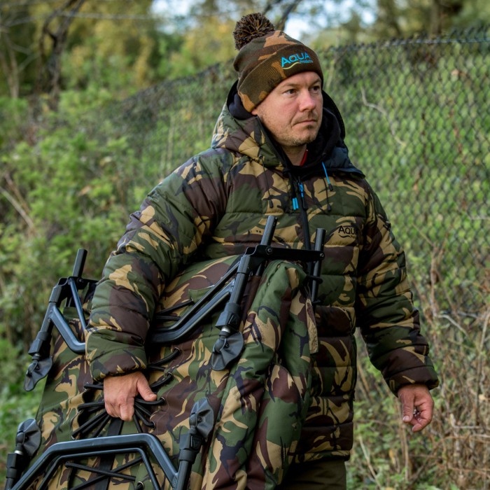 Aqua Reversible DPM Fishing Jacket In Use 1