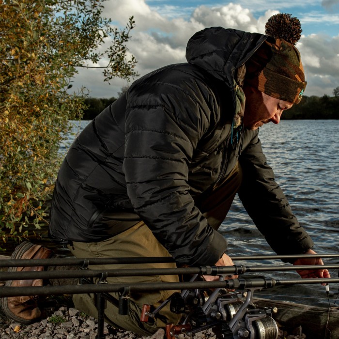 Aqua Reversible DPM Fishing Jacket In Use 3