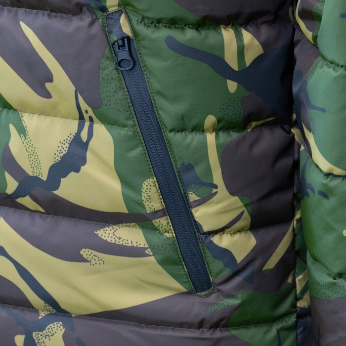 Aqua Reversible DPM Fishing Jacket Camo Pocket