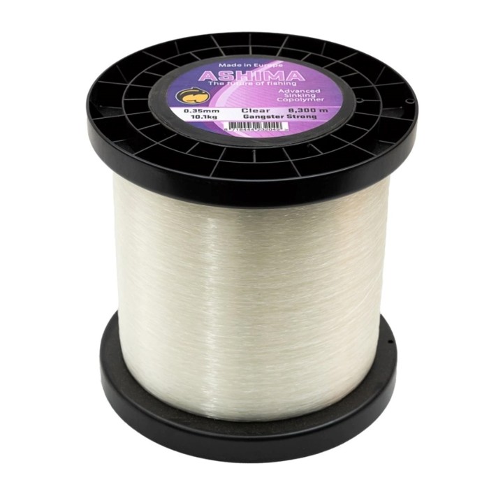 Ashima Gangster Strong Sinking Copolymer Line 11.1km - Clear