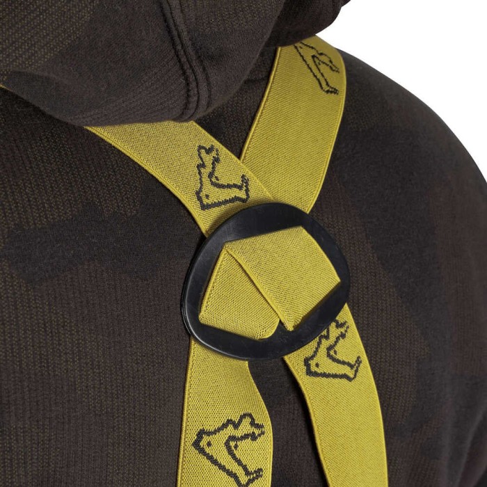 Avid Carp 420D Camo Chest Fishing Waders Close Up 3