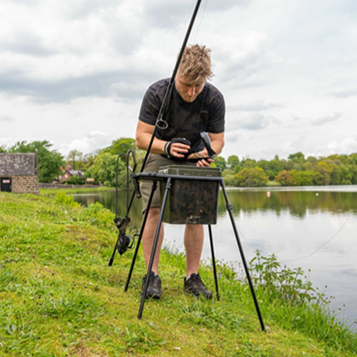 Avid Carp Bait Station Kit In Use 1
