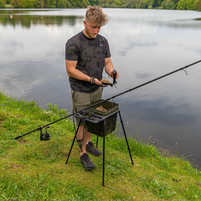 Avid Carp Bait Station Kit In Use 2