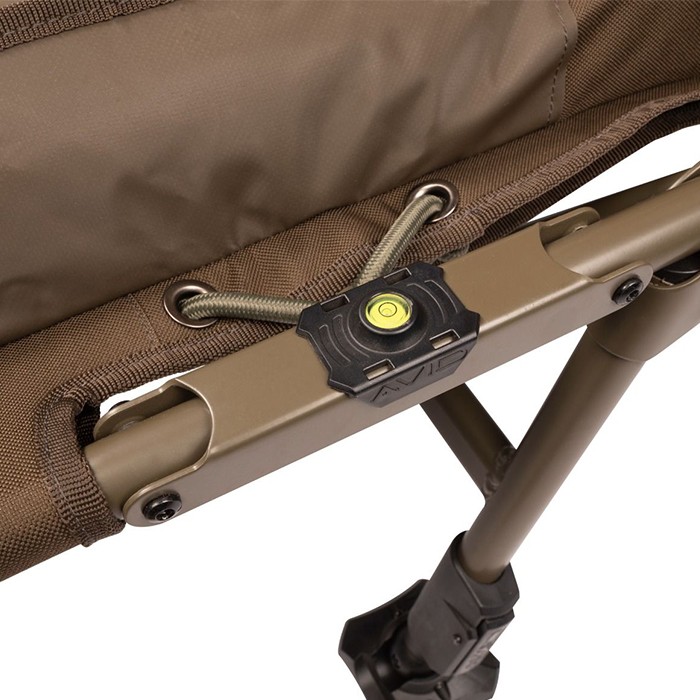 Avid Carp Benchmark Leveltech X Bedchair Close Up 3