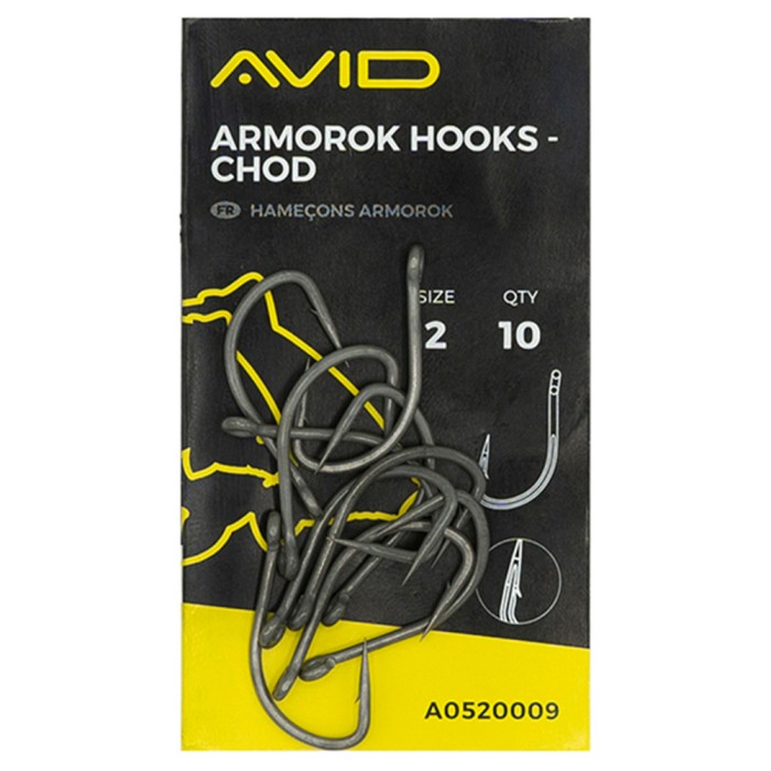 Avid Carp Armorok Chod Hooks - Barbed 1
